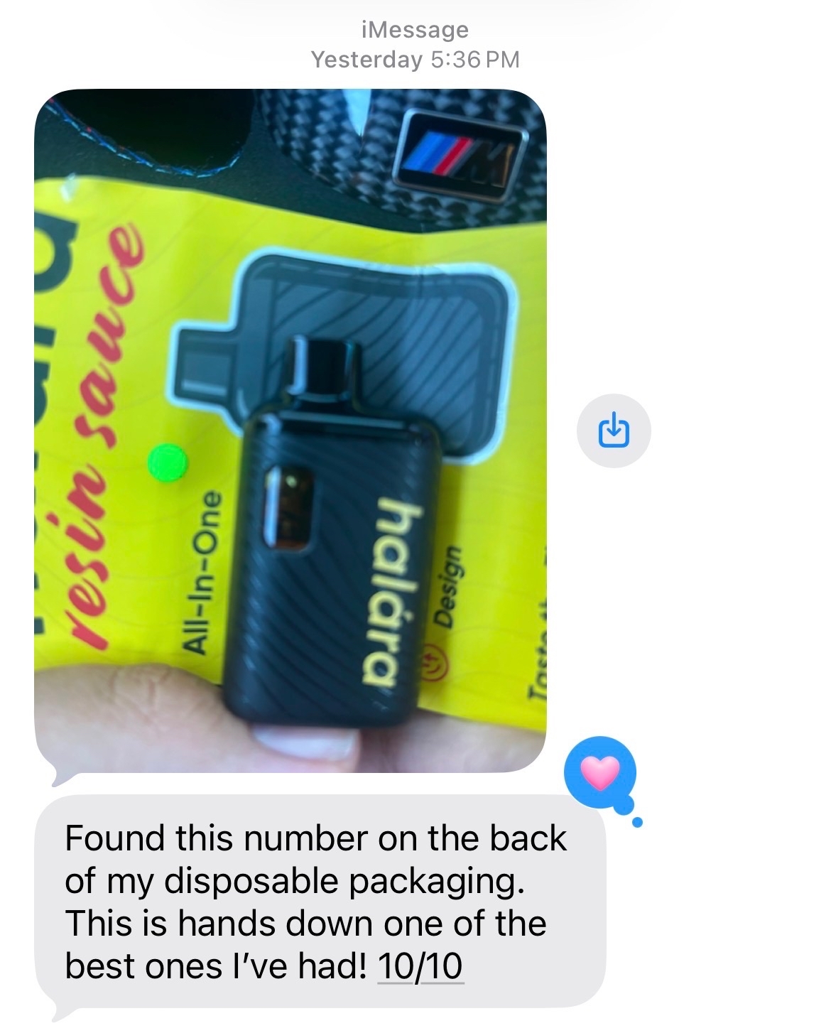 Halára customer photo