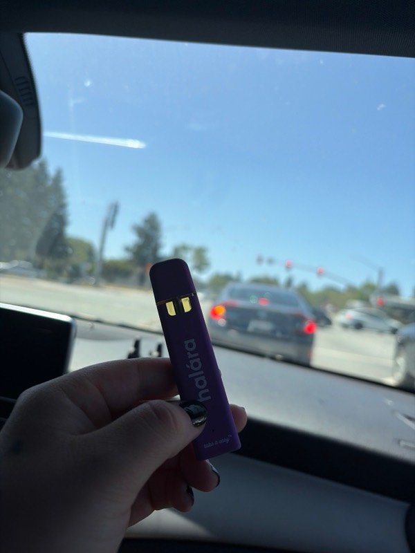 Halára customer photo — purple daddy